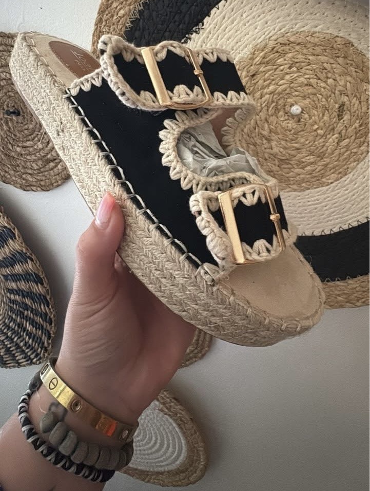 Baskets noir vue 2